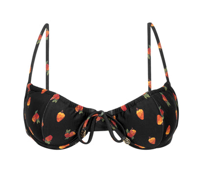 Product Front: Rio De Sol Top Top Cashew Balconet-Tie