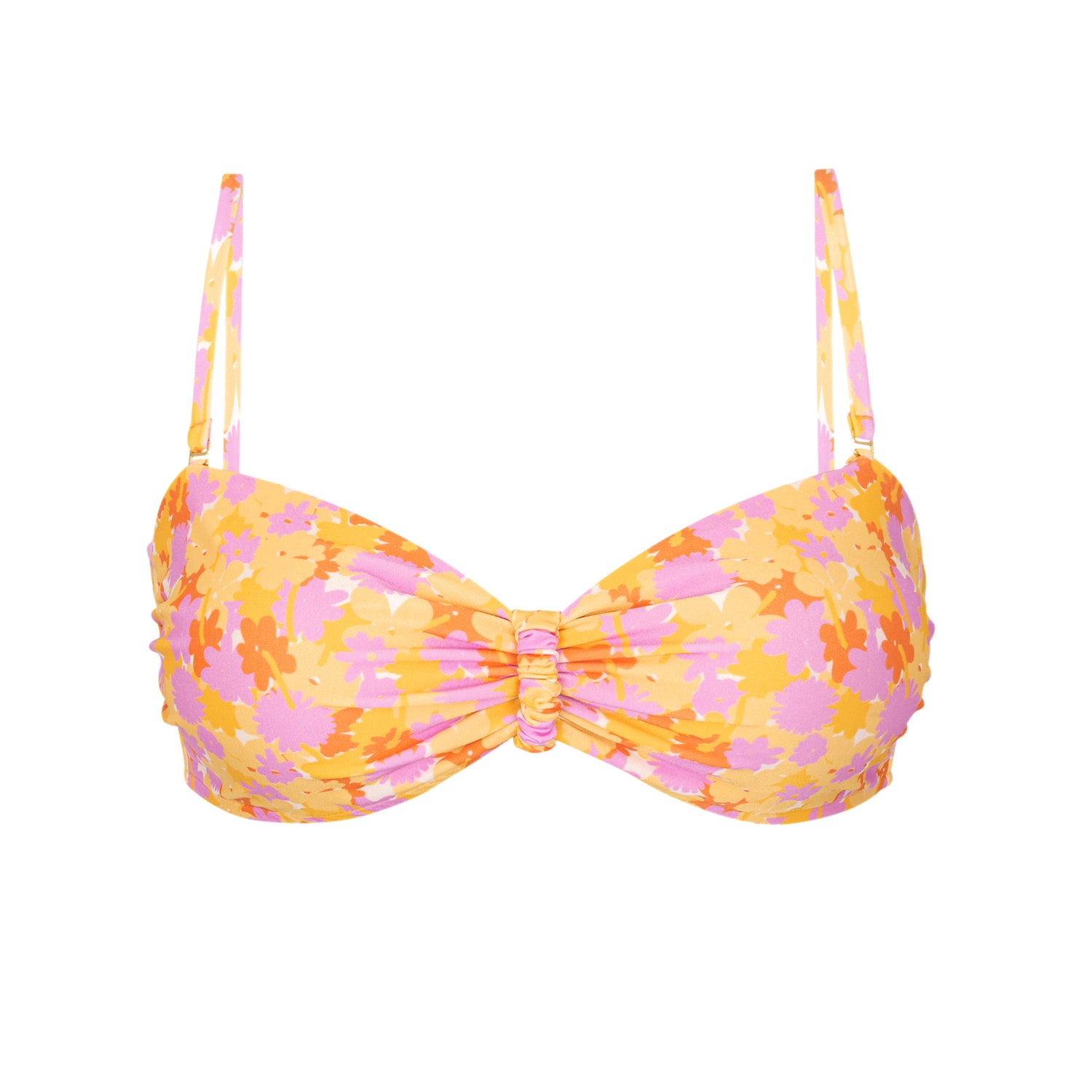 Product Front: Rio De Sol Top Top Dreamy Bandeau-Crispy