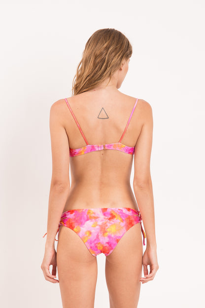 Model Back: Rio De Sol Top Top Joyful Balconet-Tie