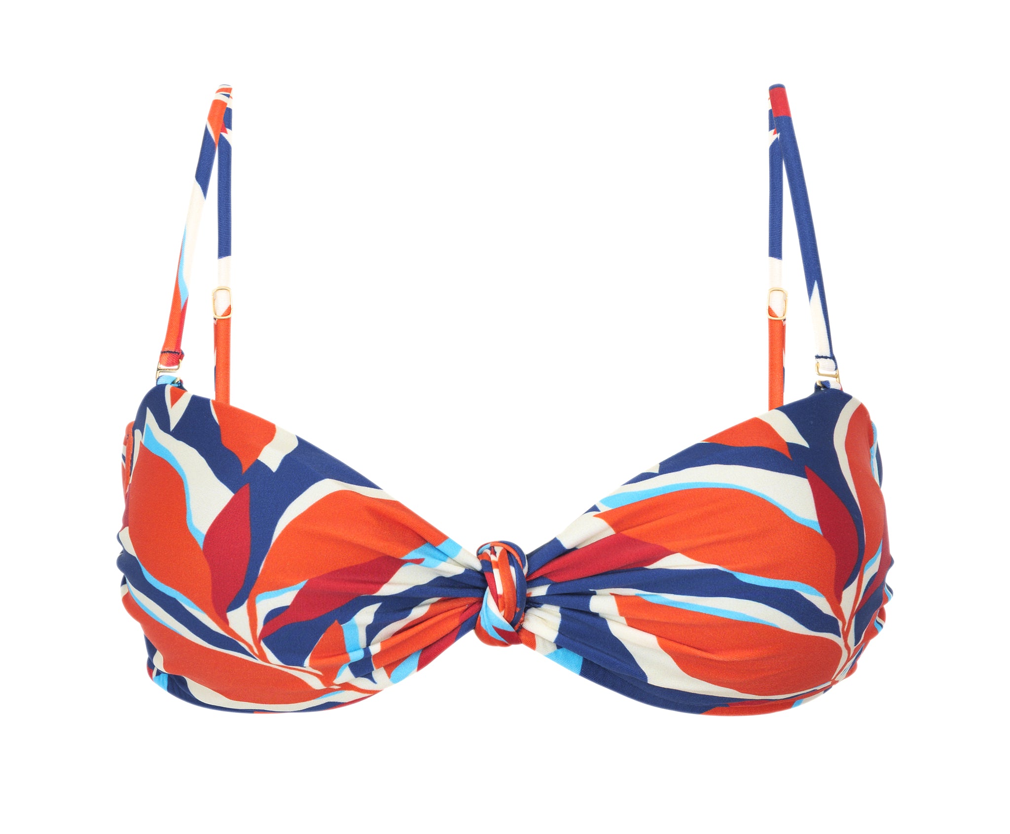 Product Front: Rio De Sol Top Top Leaves Bandeau-Joy