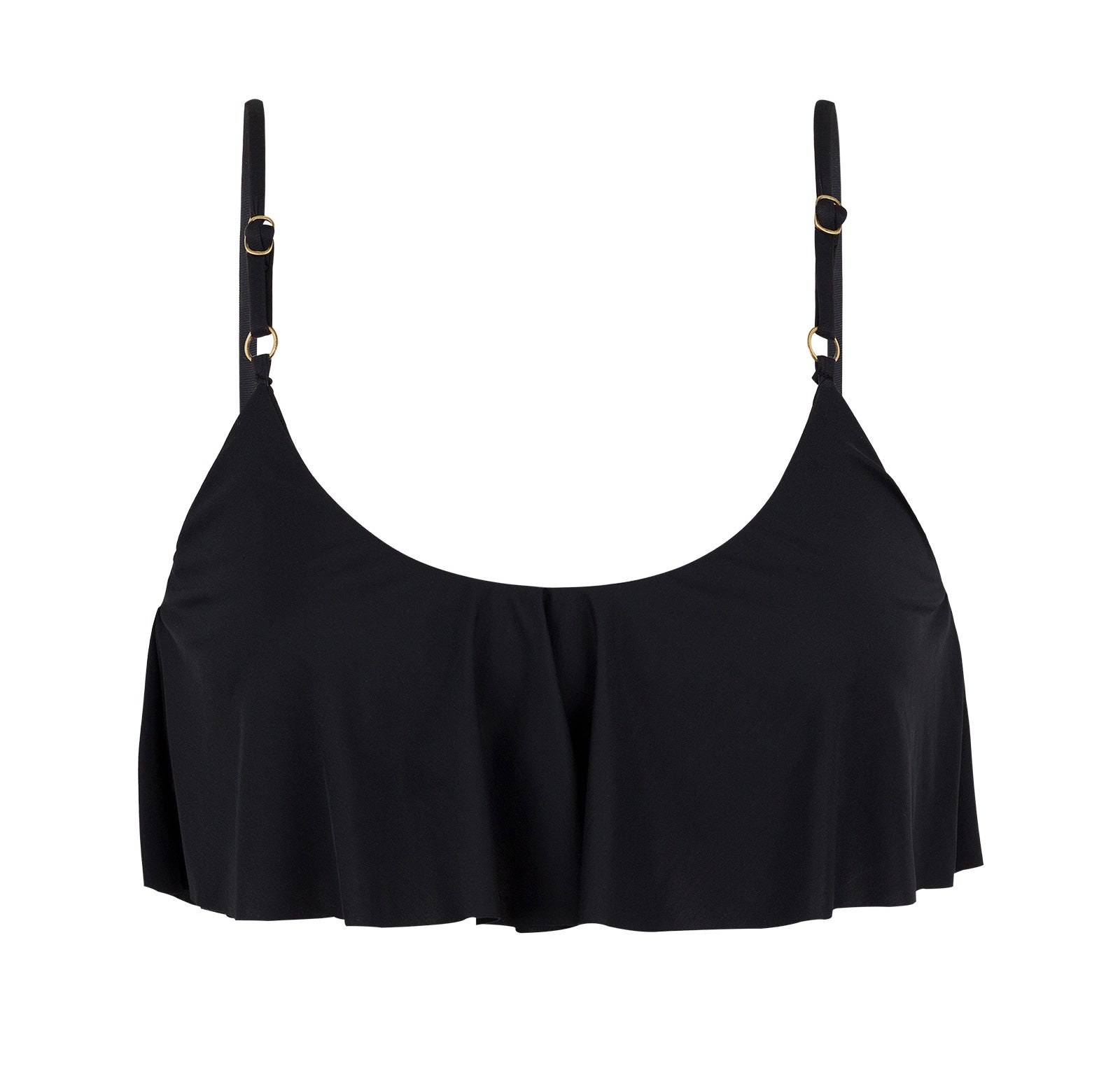 Product Front: Rio De Sol Top Top Leopardo Black Babado