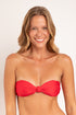 Gallery: Rio De Sol Top Top Microfibra-Chic-Red Bandeau-Joy