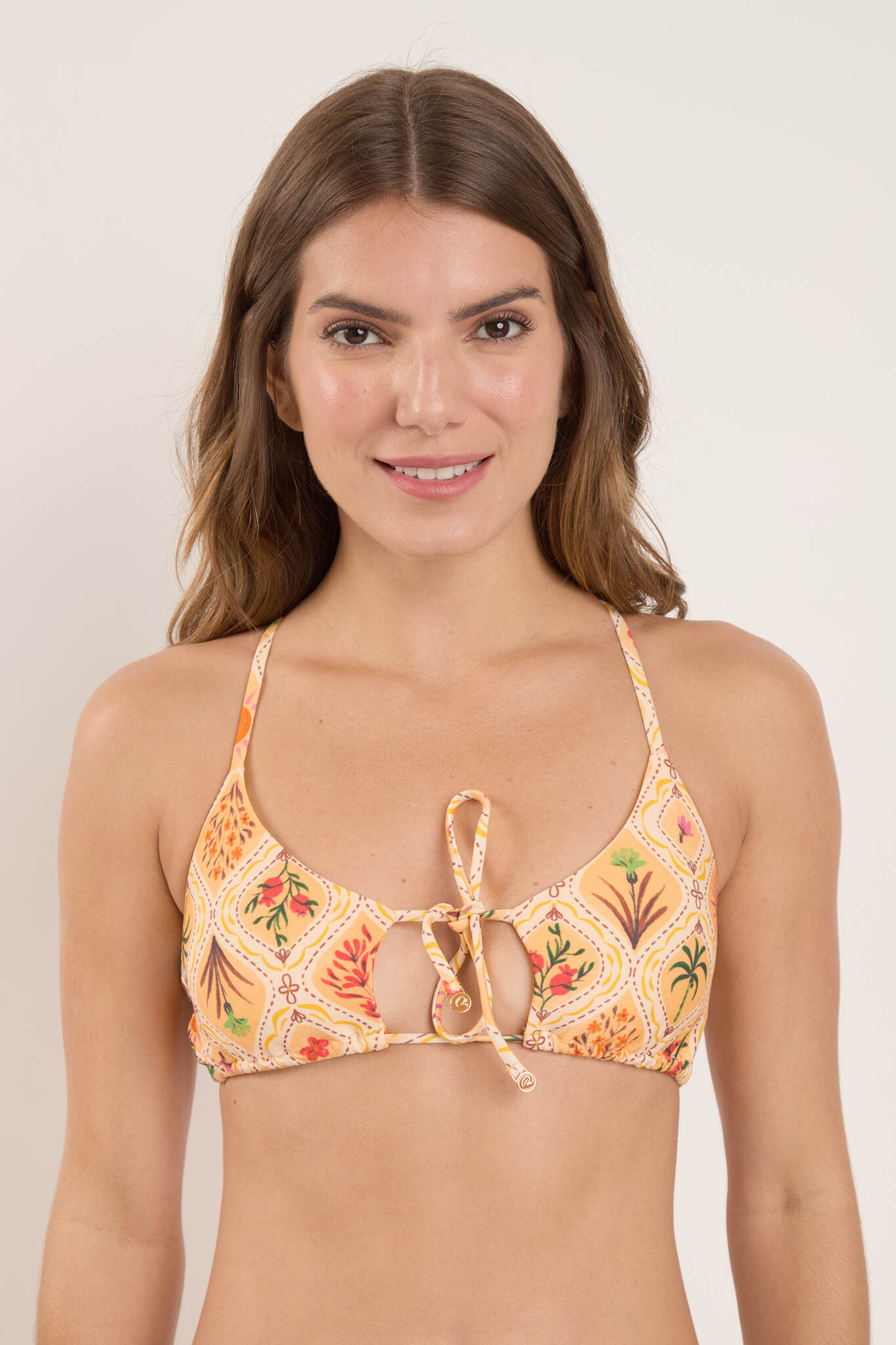 Gallery: Rio De Sol Top Top Mosaico Tank-Tie