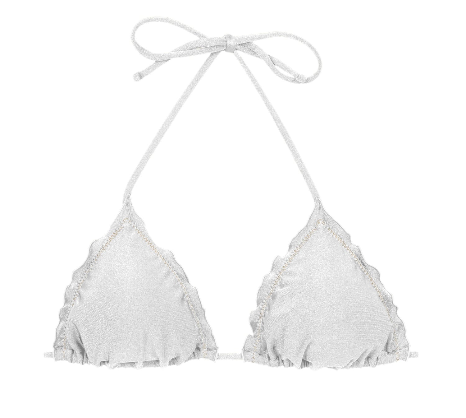 Product Front: Rio De Sol Top Top Shimmer-White Frufru
