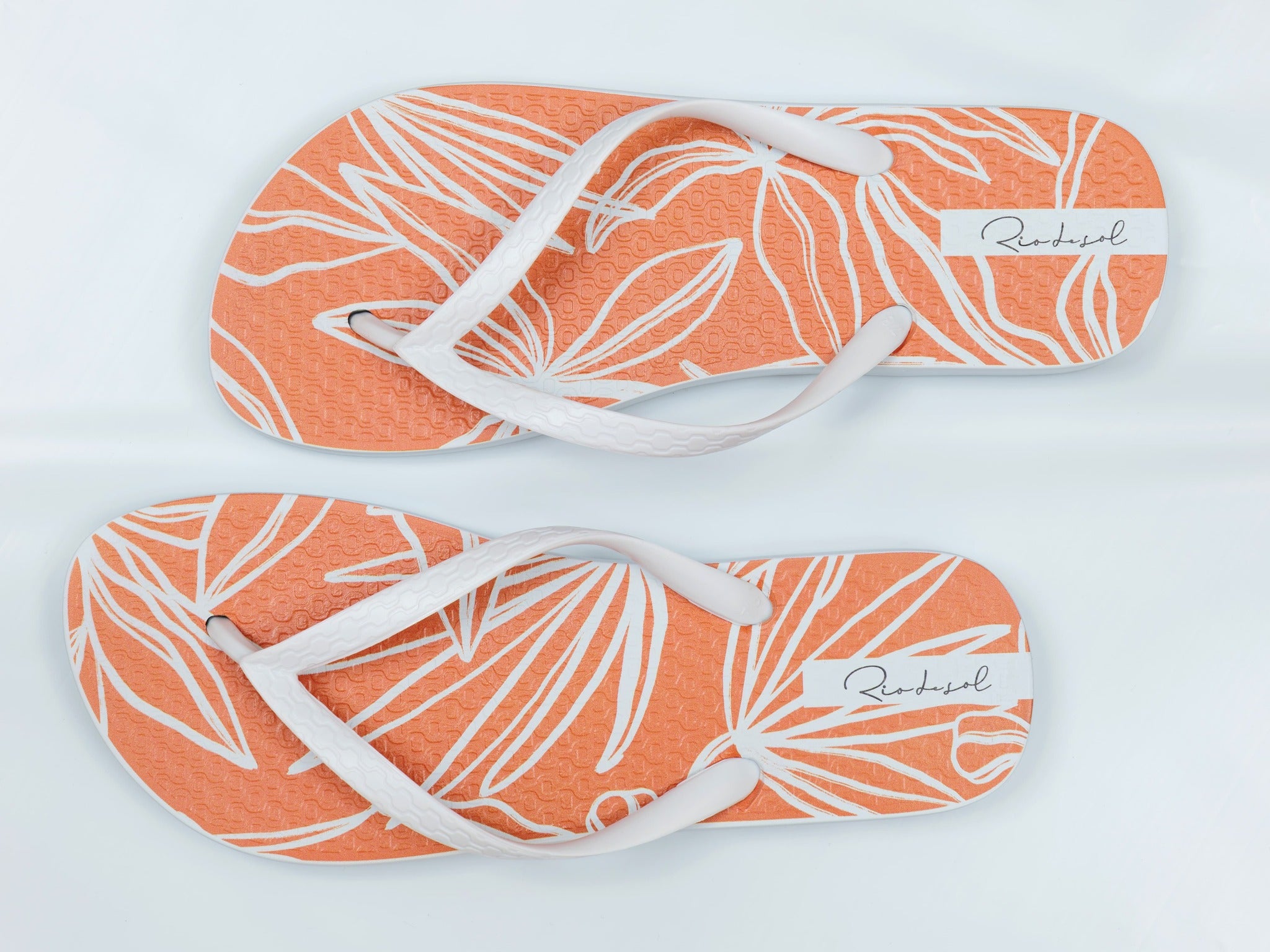 Product Front: Rio De Sol Flip-Flop Trail-Orange Slim