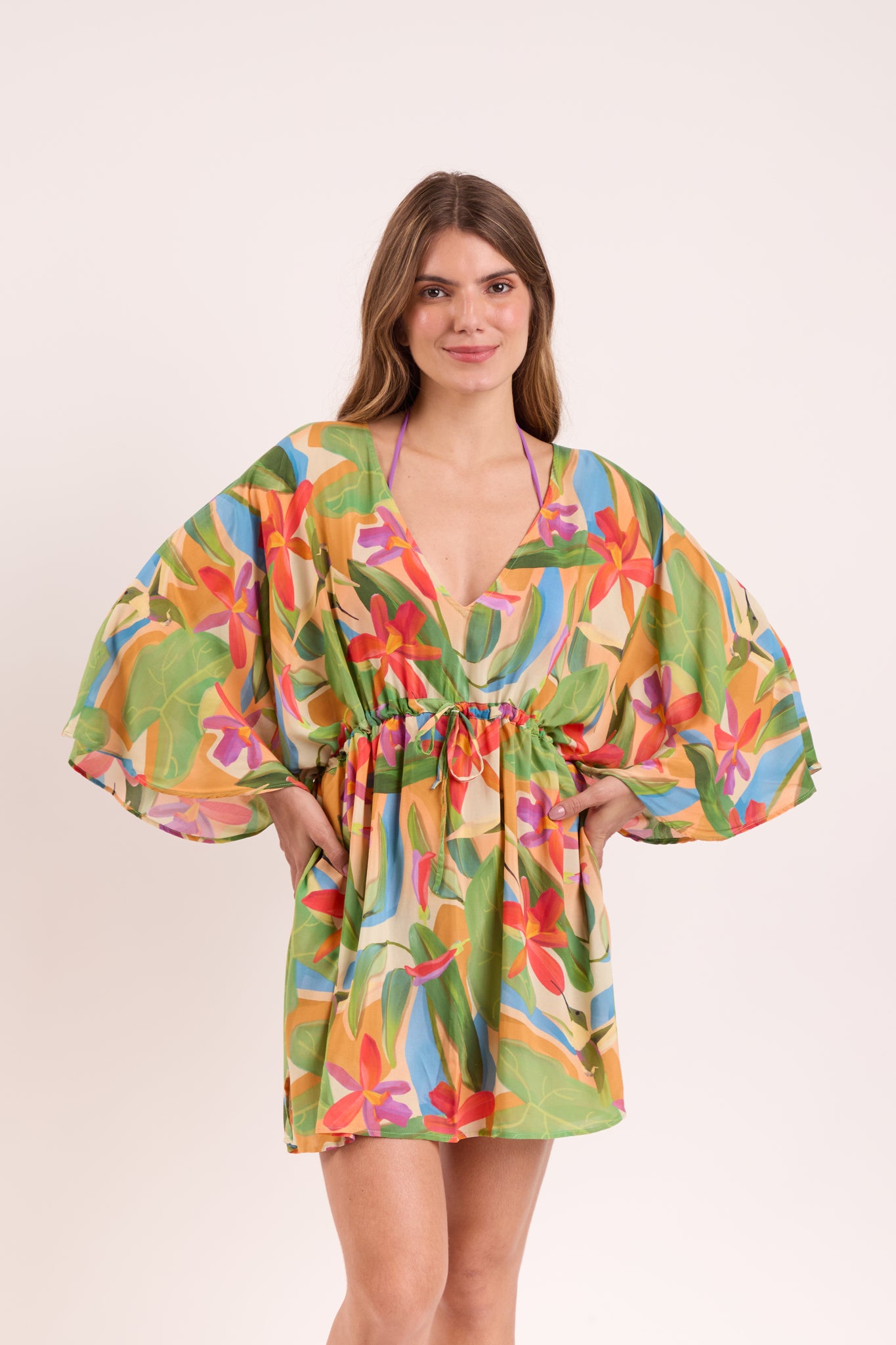 Gallery: Rio De Sol Kaftans / Cover Ups Tropical Kaftan Bel