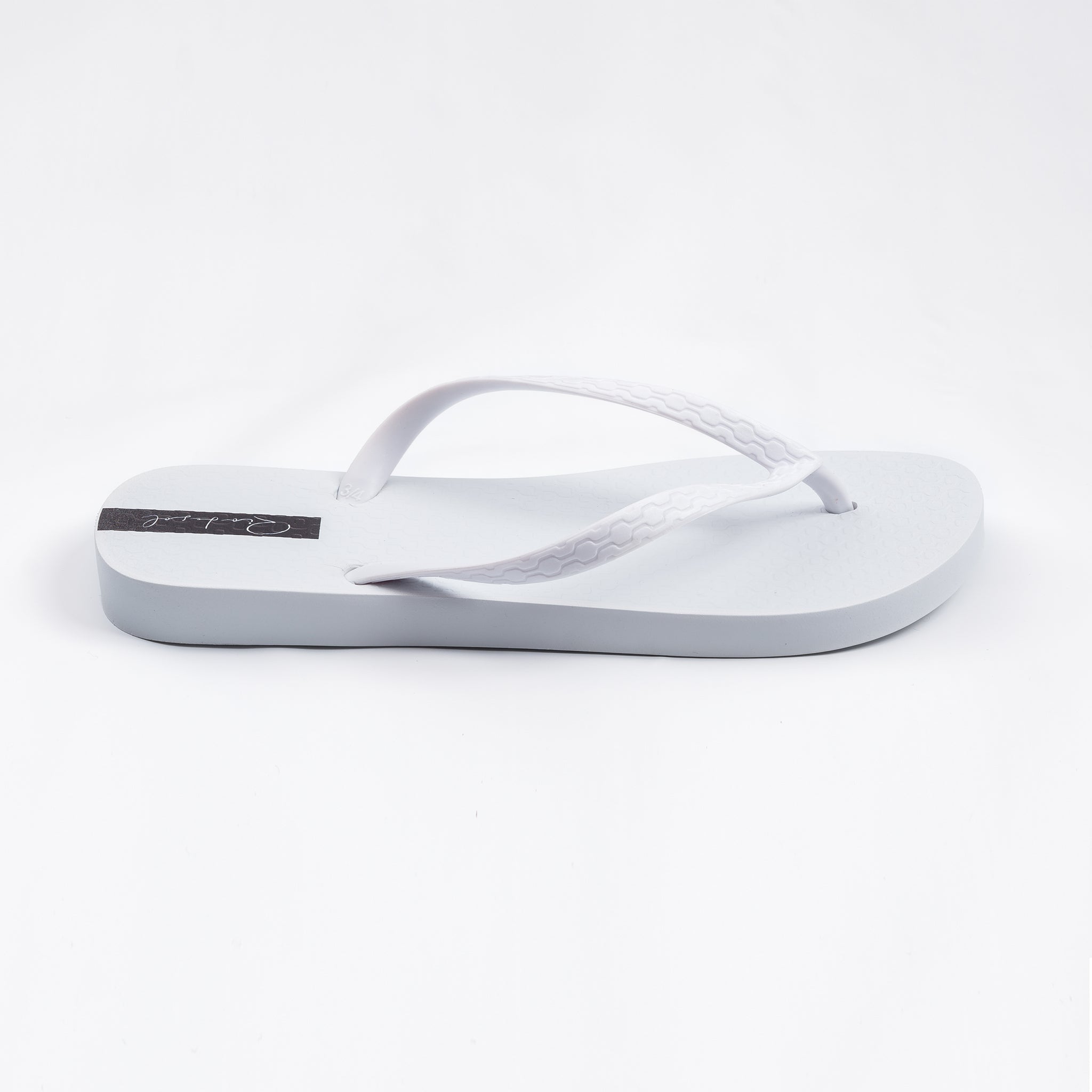 Image 03: Rio De Sol Flip-Flop White Slim