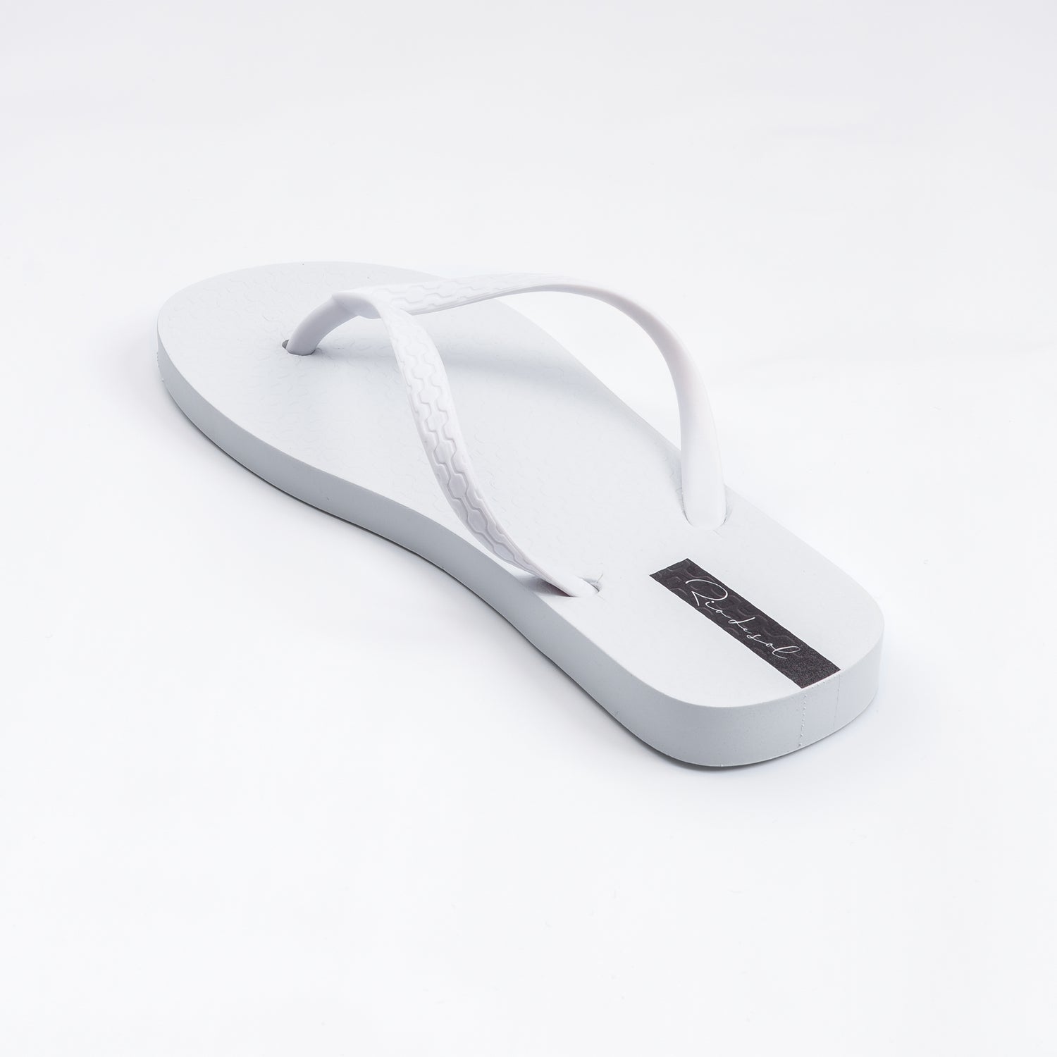 Image 04: Rio De Sol Flip-Flop White Slim