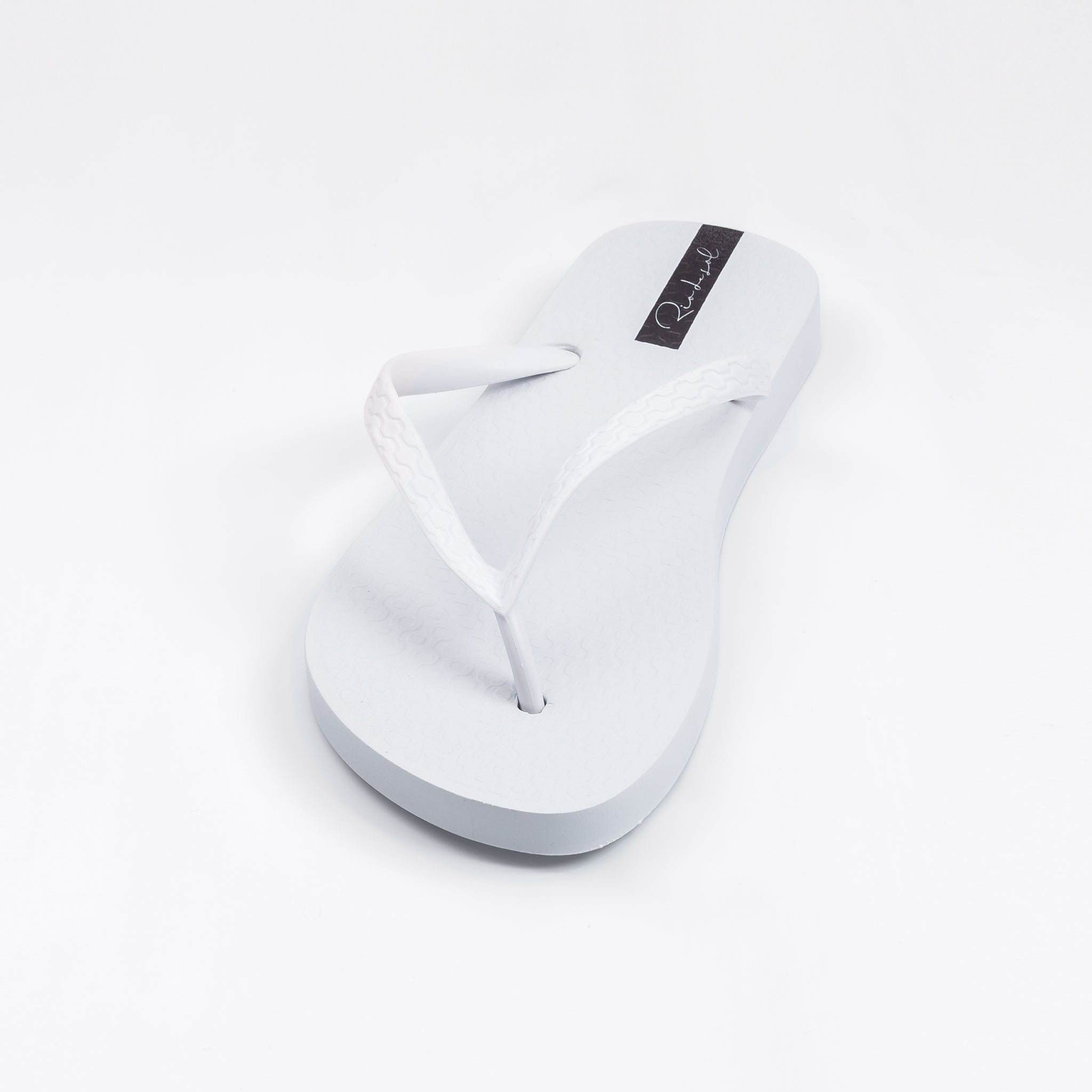 Image 05: Rio De Sol Flip-Flop White Slim