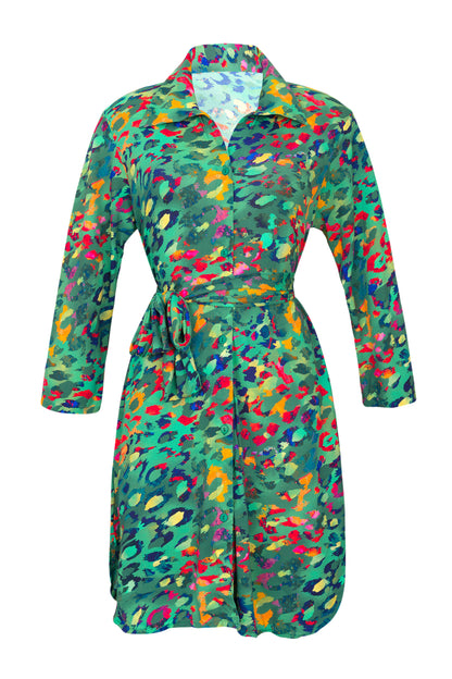 Product Front: Rio De Sol Shirtdress Wilds Chemise