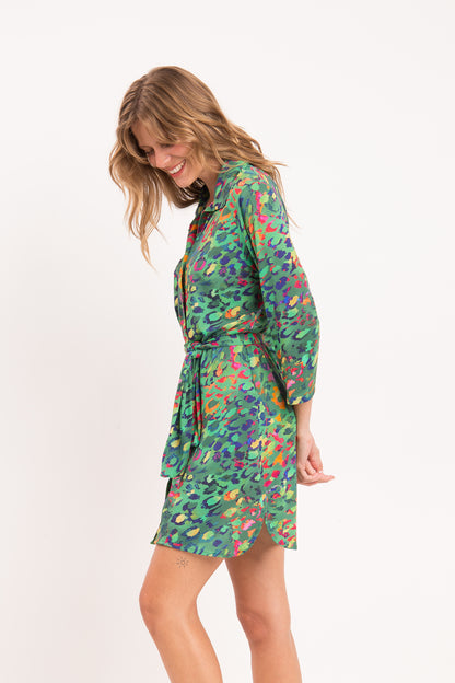 Image 04: Rio De Sol Shirtdress Wilds Chemise