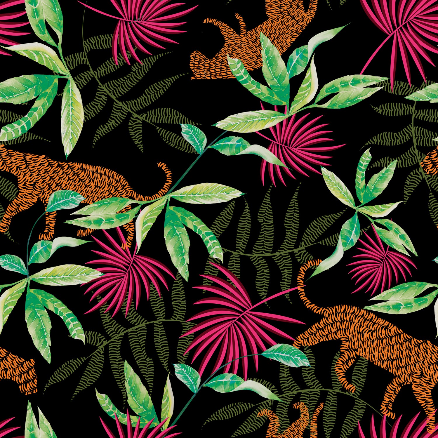 Vestido Chemise Jungle