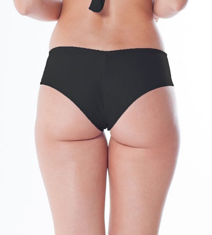 Bottom Lua Zipper Preto