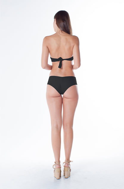 Bottom Lua Zipper Preto
